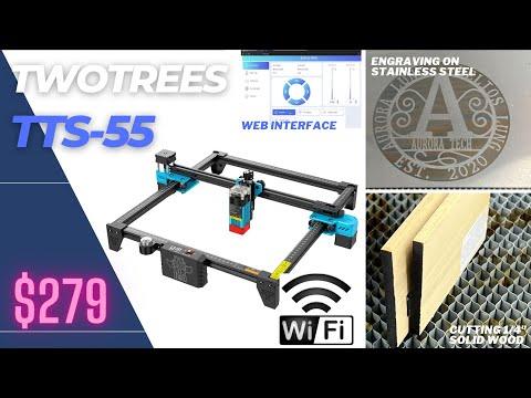 TwoTrees TTS-55: Budget-friendly 5W laser engraver with WiFi support, Pros, and Cons - TwoTrees Official Shop