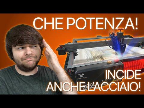 Incide anche l'acciaio! Two Trees TS2 Laser 10w Unboxing, Assemblaggio e Recensione - TwoTrees Official Shop