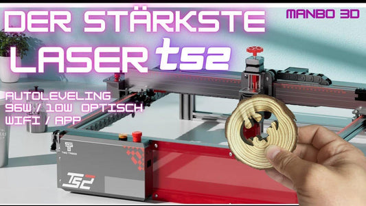 TwoTrees Laser Engraver TS2 - 96W/10W Co2 Power auf Diode? - TwoTrees Official Shop