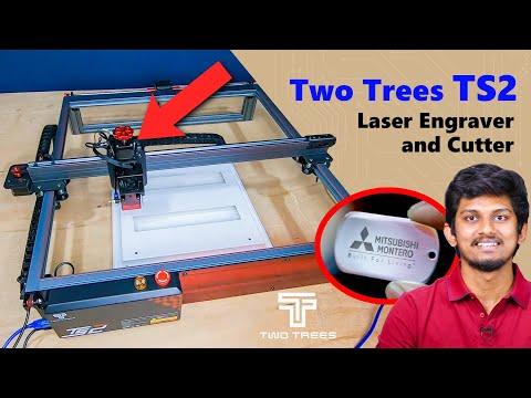 Two Trees TS2 Laser Engraver and Cutter with Z-Axis Auto Focus Unboxing, Setup & My Experience - TwoTrees Official Shop