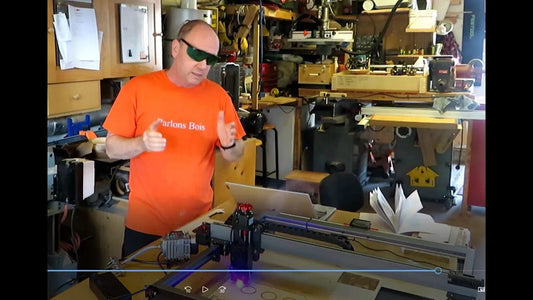 Laser Two Trees TS2, Revue et première impression. Parlons bois Ep.346 - TwoTrees Official Shop