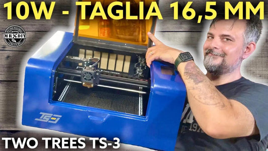 Powerful 10W TS3 two trees laser engraver with closed box and filter system. For wood, metal - TwoTrees Official Shop
