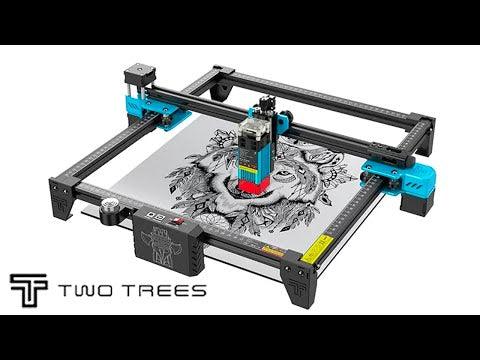 TwoTrees TTS-55 Laser Engraver Unboxing & Review - TwoTrees Official Shop