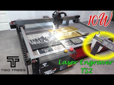 Brand new TwoTrees TS2 - 10W Optical Power with autofocus and Large Work Area 450x450 mm - TwoTrees Official Shop